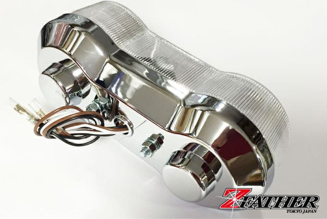 GT380テールランプ 2灯式(クリア)新品