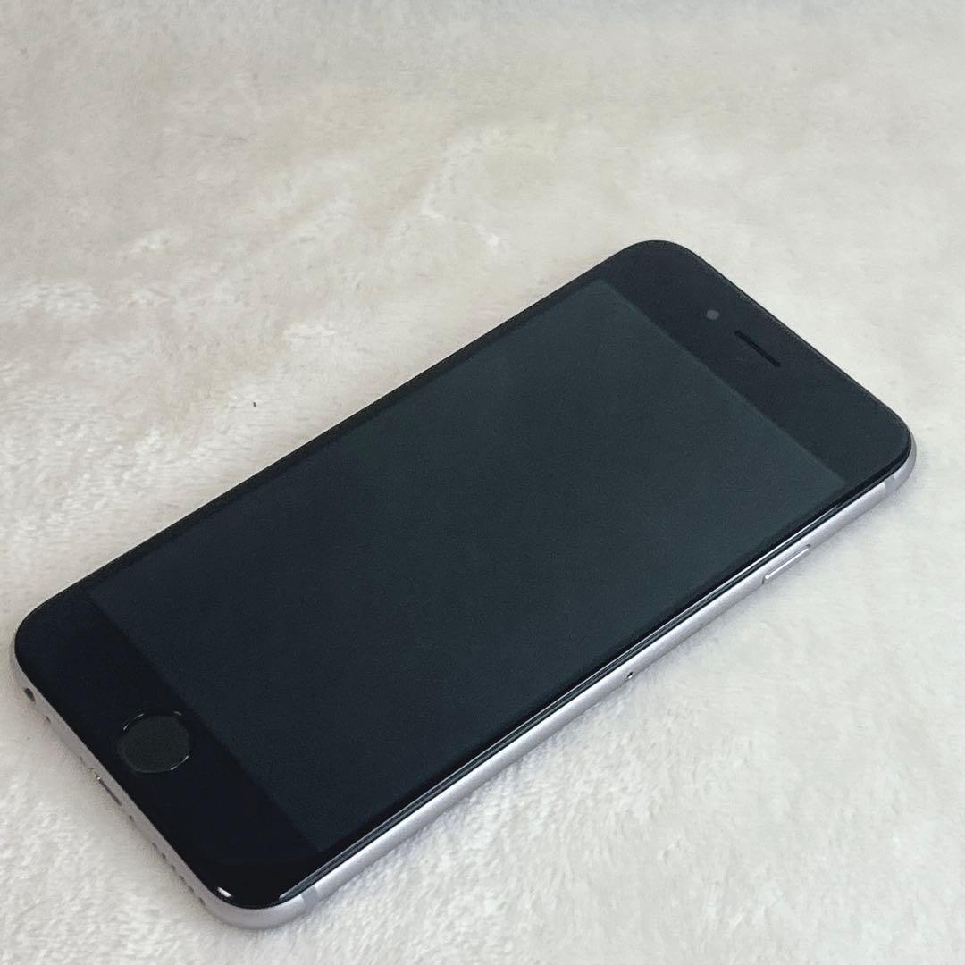 ✨美品✨Apple iPhone 6　シルバー　64GB 最大容量100%