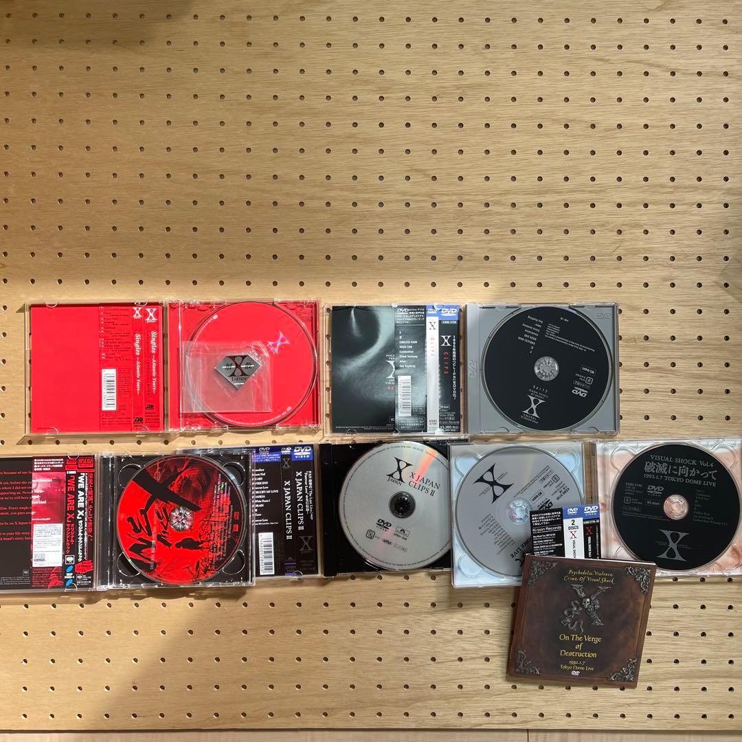 XJAPAN CD DVD Blu-ray まとめ売り