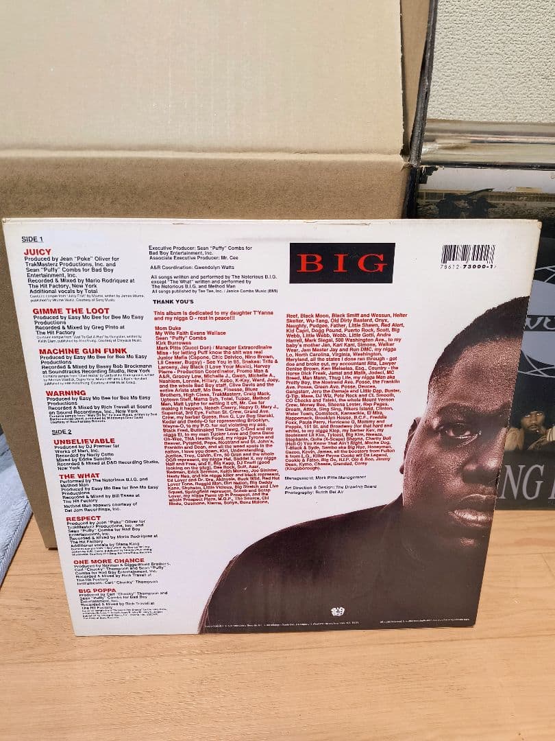 USオリジ The Notorious B.I.G. /Ready to Die