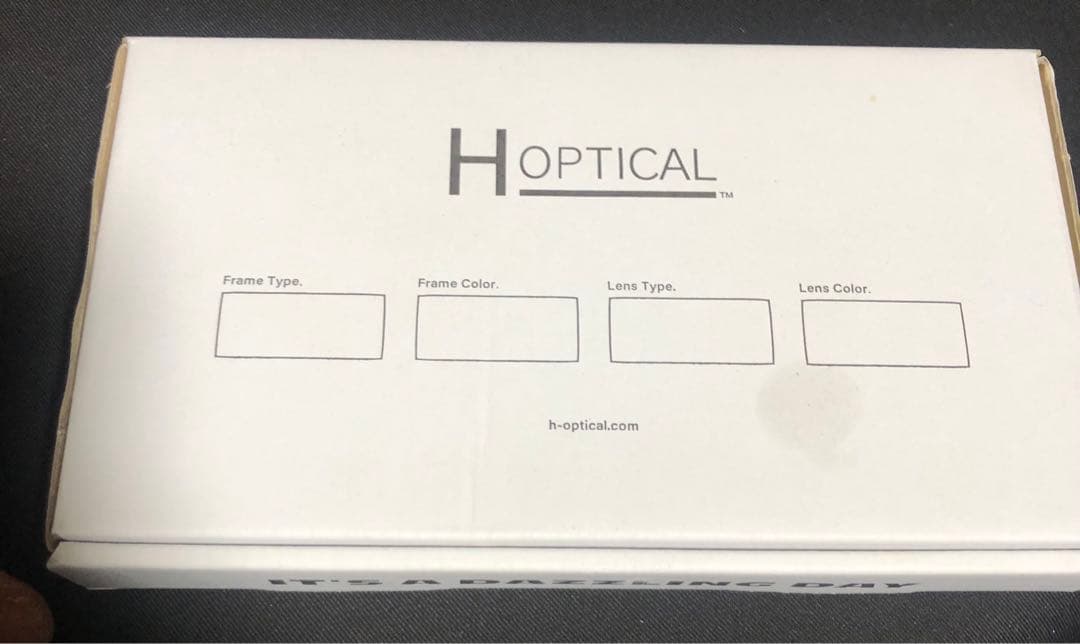 あ*様 H optical サングラス　ウェリントン