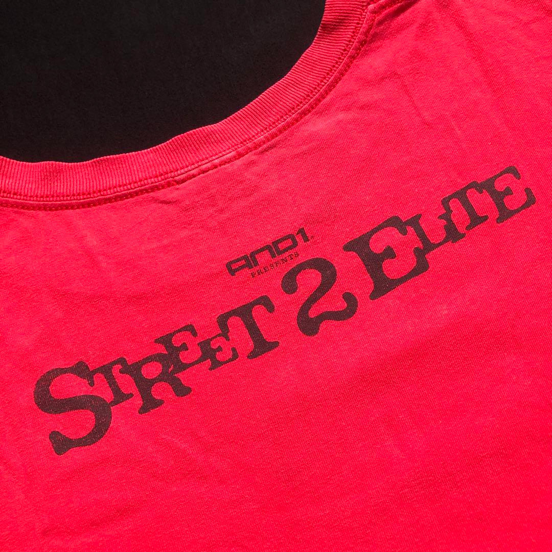 激レア AND1 STREET 2 ELITE Tシャツ AO ストリートバスケ