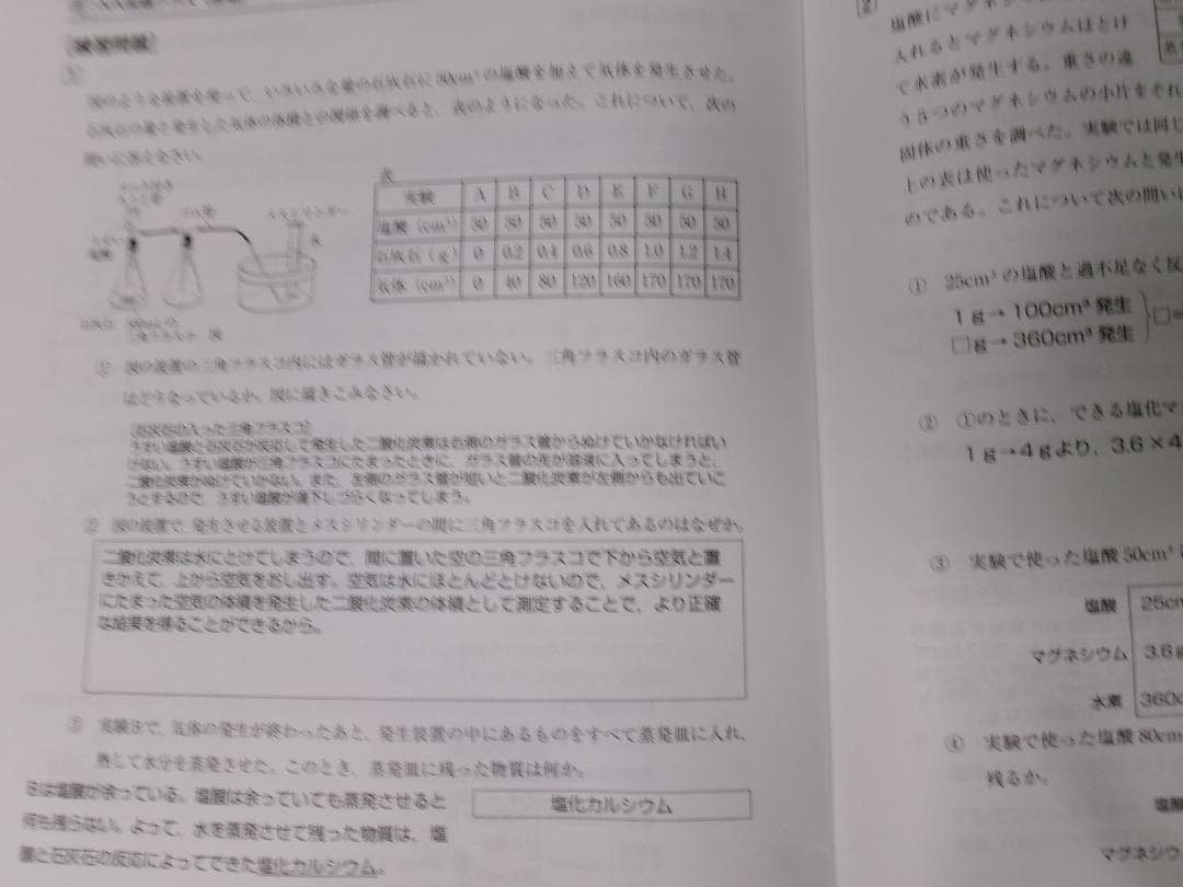 早稲田アカデミー＊６年＊ＮＮ志望校別 前期・理科／桜蔭の理科・４回＊２０２３年