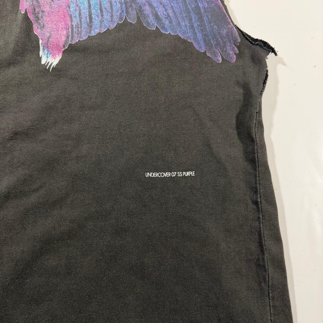 UNDERCOVER 2007 SS PURPLE期 wing Tee