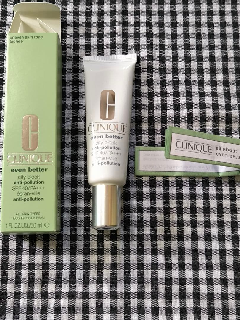新品 クリニーク イーブンベターシティブロックポリュテクション 30ml 2本