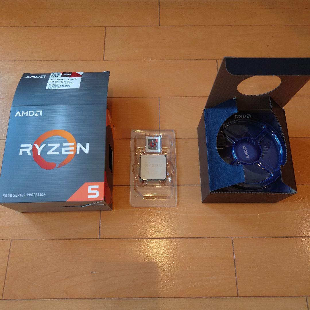 AMD Ryzen 5 5600 ほぼ未使用