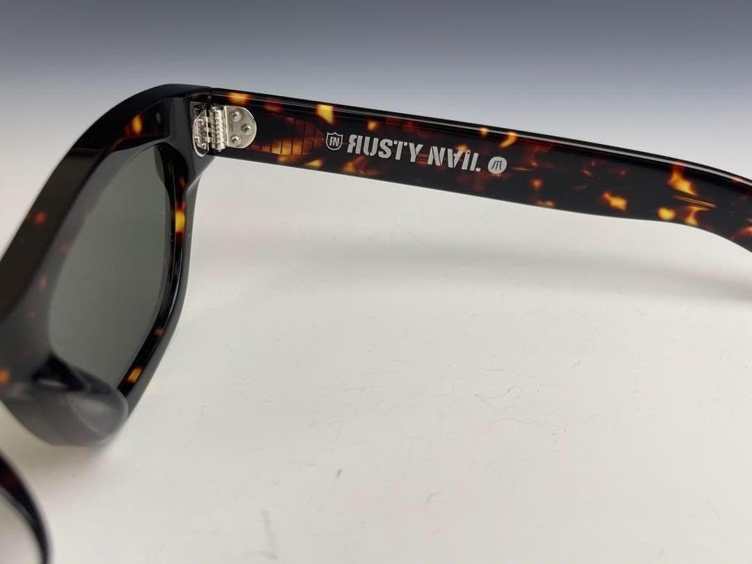 新品 レスカ好きに! RUSTYNAIL 限定 希少 サングラス 鯖江メガネ