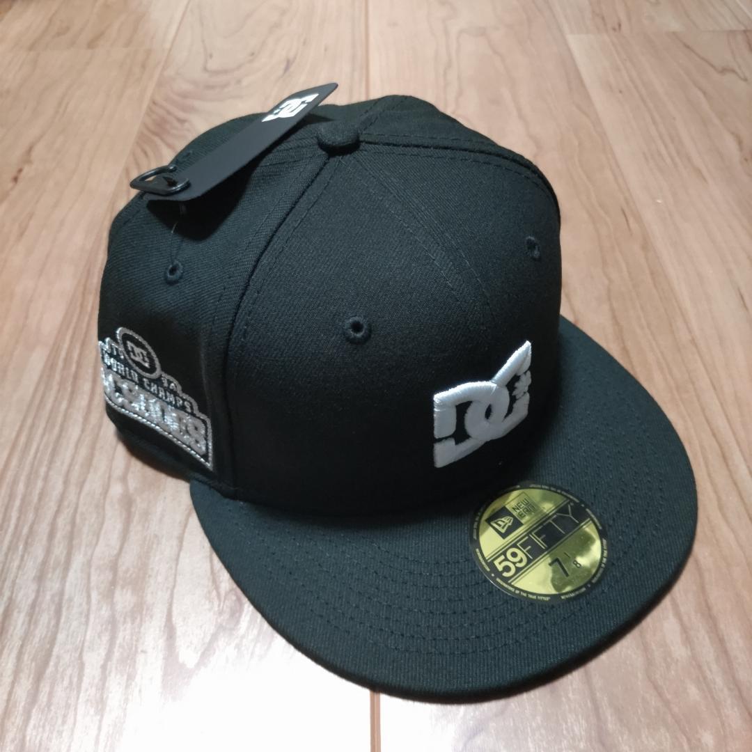 希少 DC × NEW ERA 限定 サイドパッチ キャップ ブラック 新品