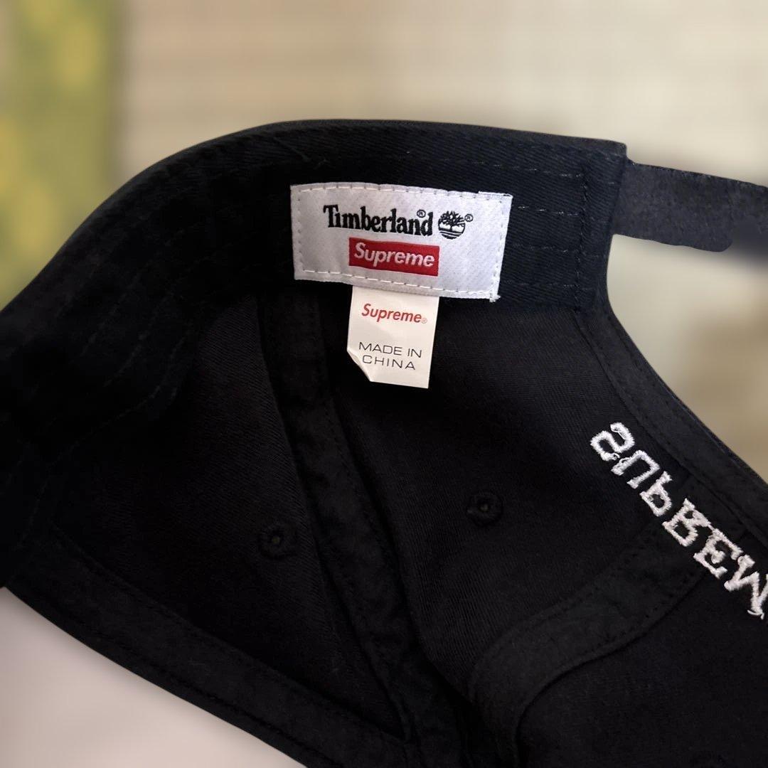 帽子 supreme timberland 6-panel cap