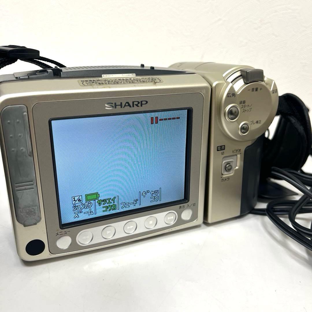 ★人気レア品★ SHARP ビデオカメラ　VL-EL480 8ミリ