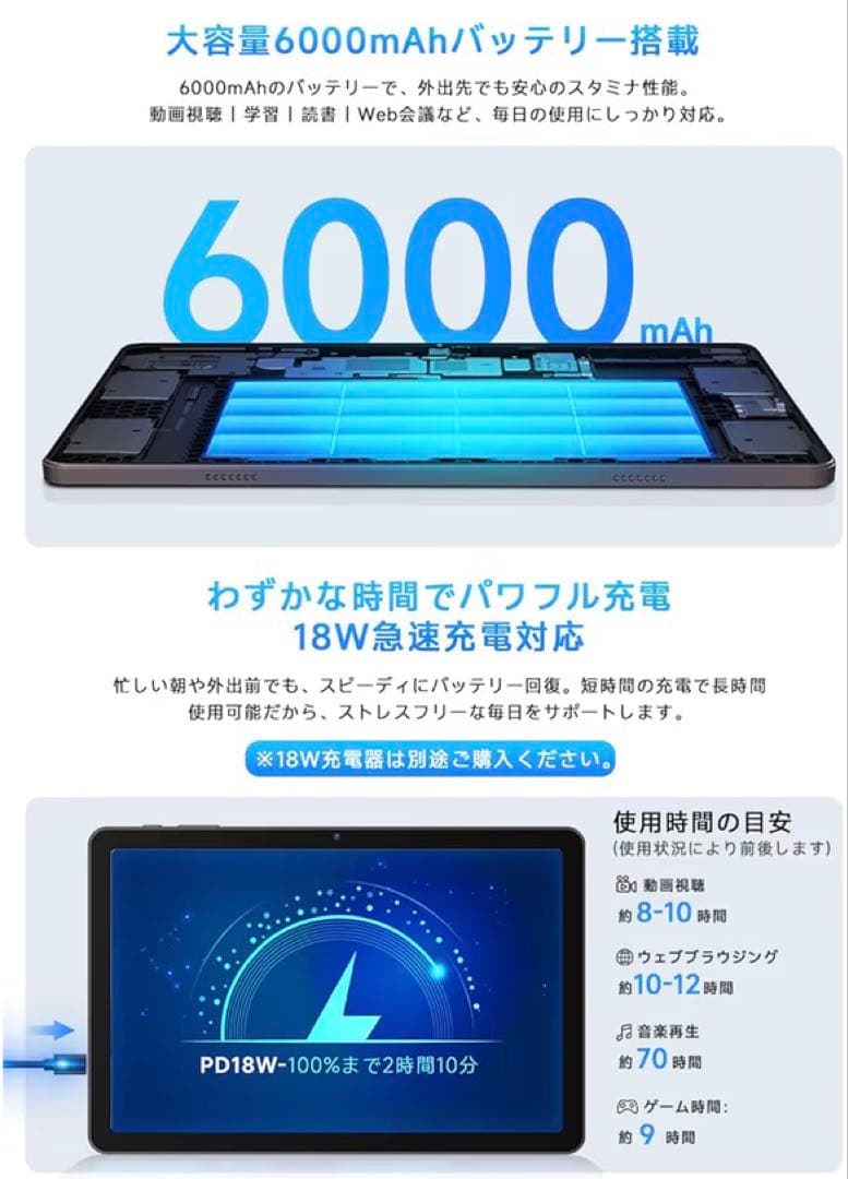 【国内正規品】PHILIPS Android16タブレット 10インチ/ケース付