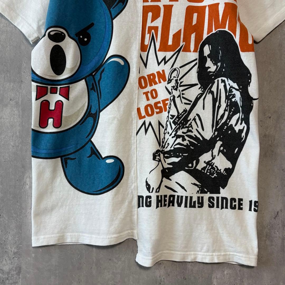 ヒステリックグラマー　オーバーサイズTシャツ　ヒスガール　ファックベアー　フリー