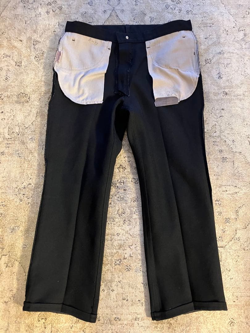 80s Levi's リーバイス　517 スタプレ　ブラック　W34×L26位