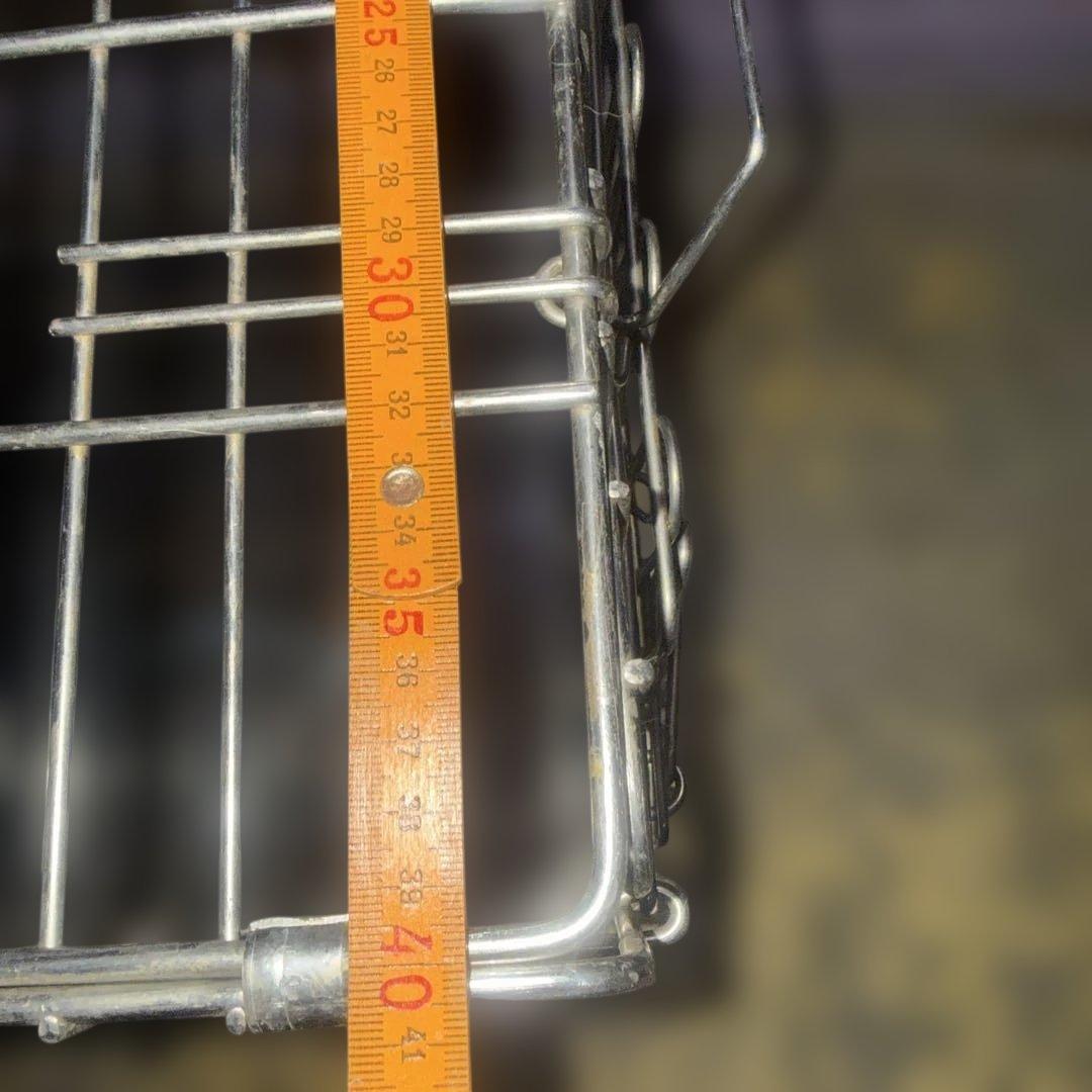 犬具の老舗東京ペットケイジ製犬用ステンレスケージ ステンレススノコ付き中古品美品