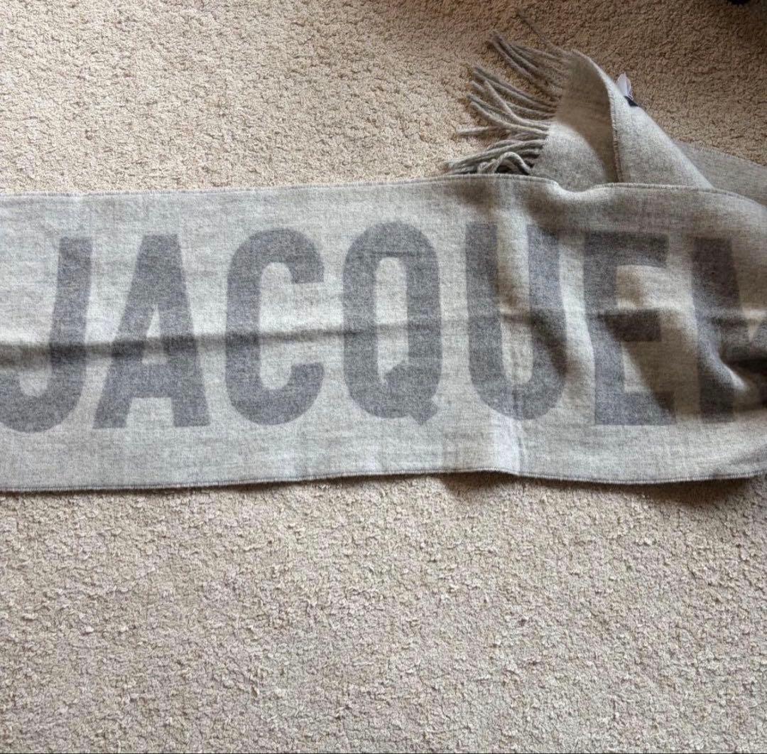 JACQUEMUS ジャックムス マフラー　ストール　フリンジスカーフ