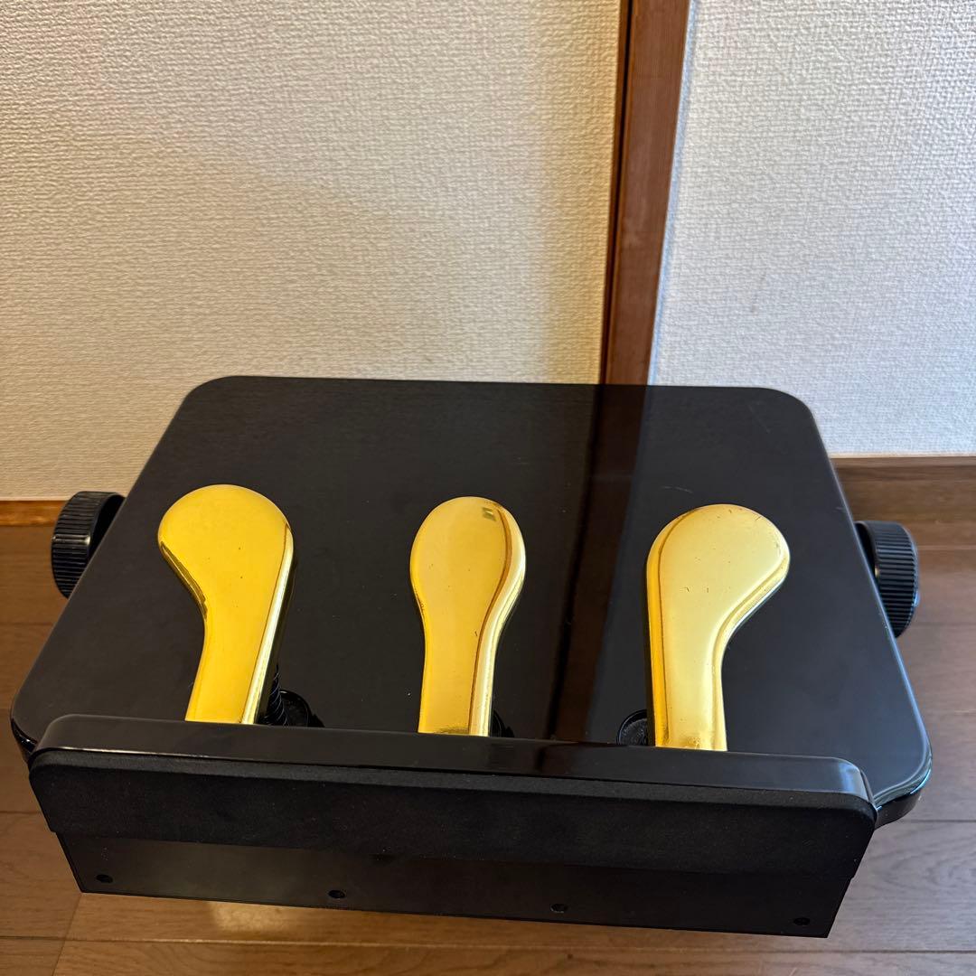 ピアノ足台 ピアノ補助台 補助ペダル 3本ペダル PUNK軽量タイプ