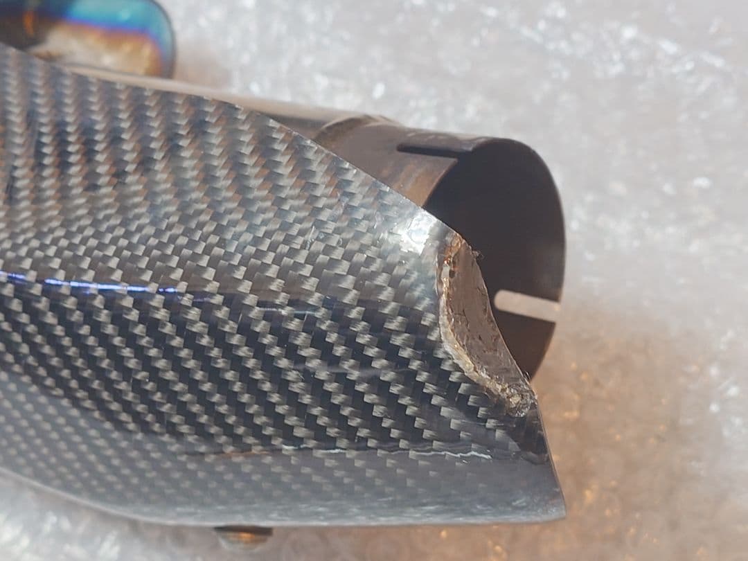 OVERRacing TT Formula RS チタンスリップオン　MT-10