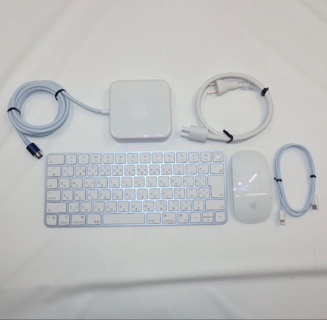 ほぼ未使用❗️iMac2021 M1チップ　Type-C×4 ブルー