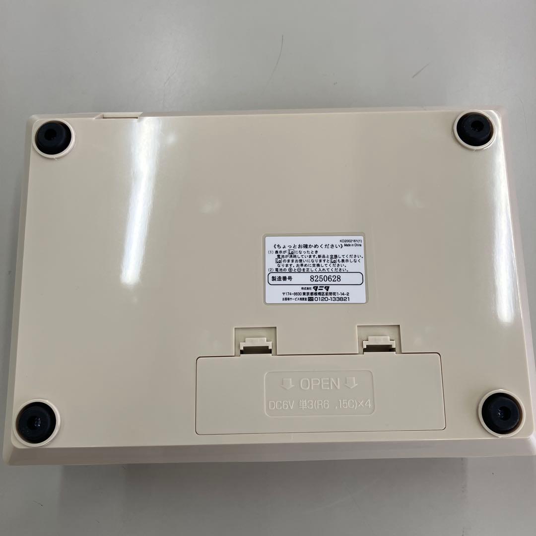 【新古品】タニタ 卓上スケール KD-200 5kg 取引証明以外用