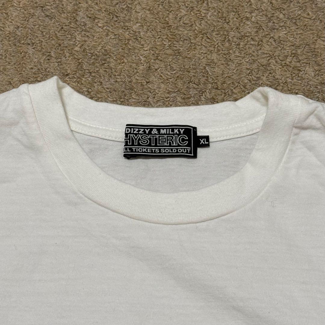 HYSTERIC GLAMOUR ホワイト Tシャツ XL