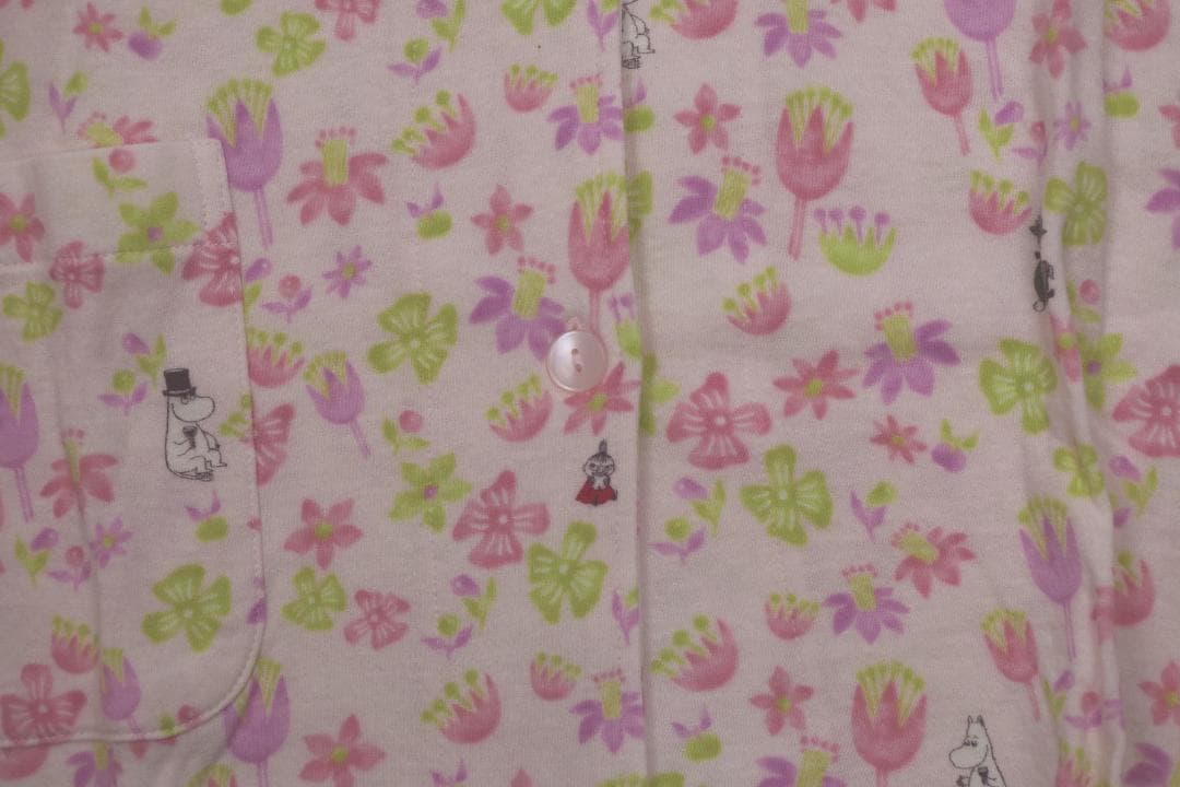 【新品】ムーミンMOOMIN/アムール　秋冬物パジャマ（M)　全柄・前開き