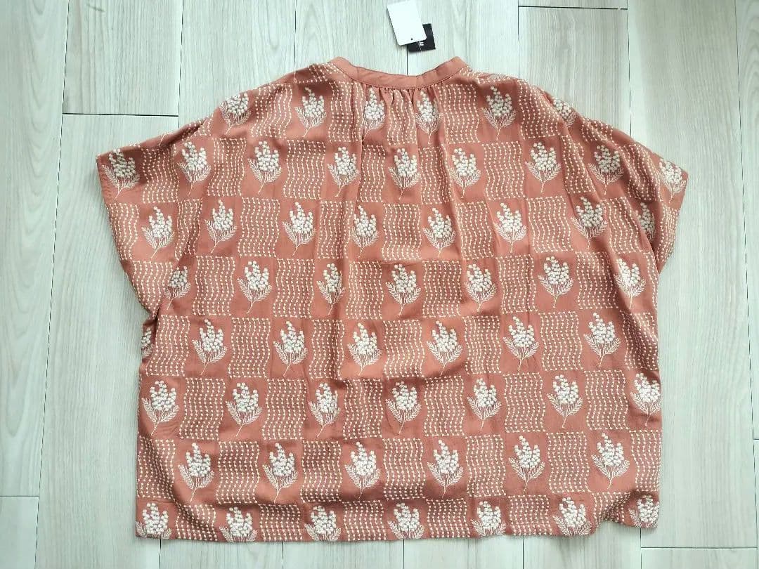 marble sud 花柄刺繍シャツ 　すずらん　未使用　限定品