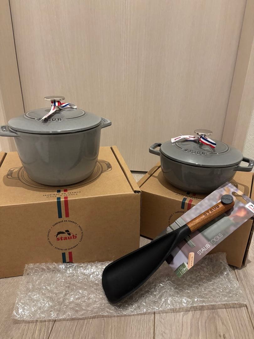 STAUB ココットde GOHAN ＆Wa-NABE マルチスプーンセット
