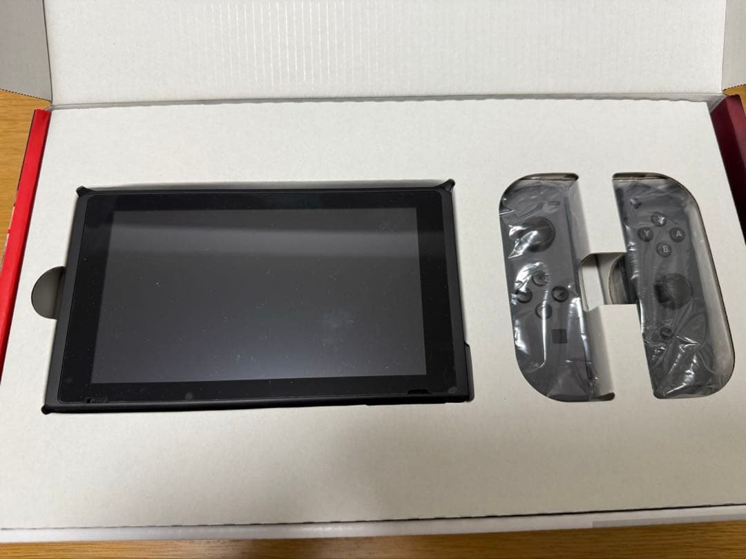【美品】Nintendo Switch 本体 セット グレー 付属品付