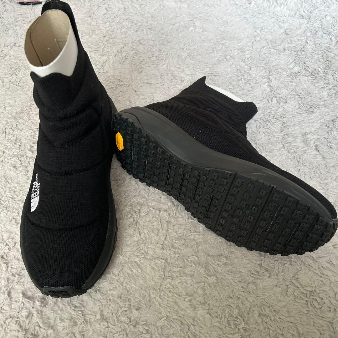 THE NORTH FACE ブラック スリッポンブーツ