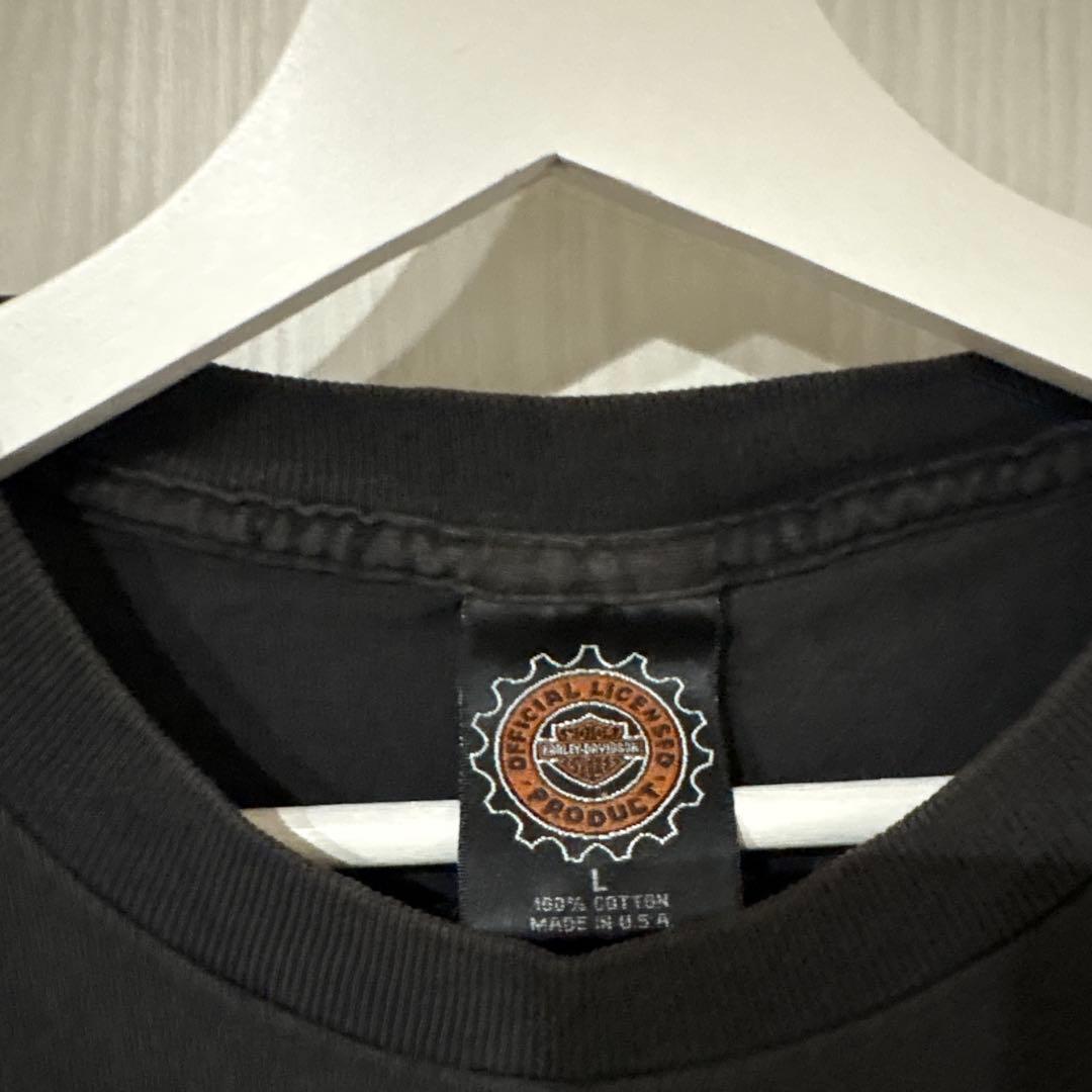 Harley-Davidson ブラック Tシャツ メカ USA製