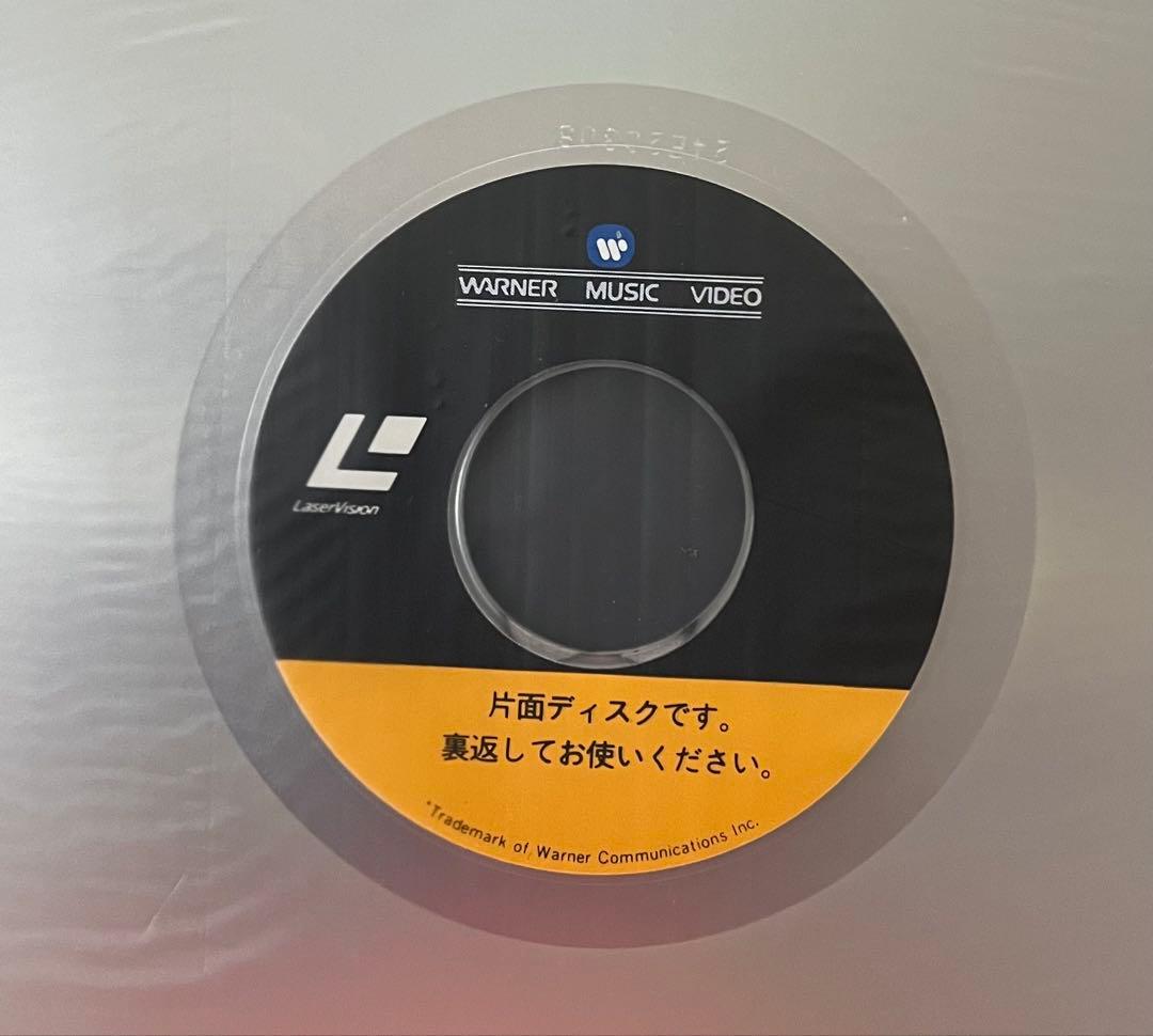 貴重 直筆サイン付 中森明菜 レーザーディスク BITTER&SWEET 1枚