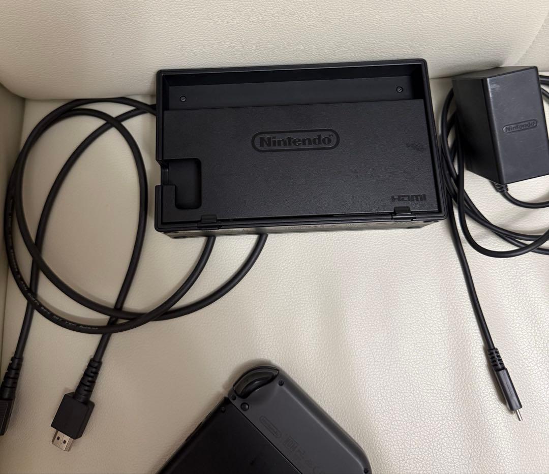 Nintendo Switch グレー 本体　マイクロSD128G