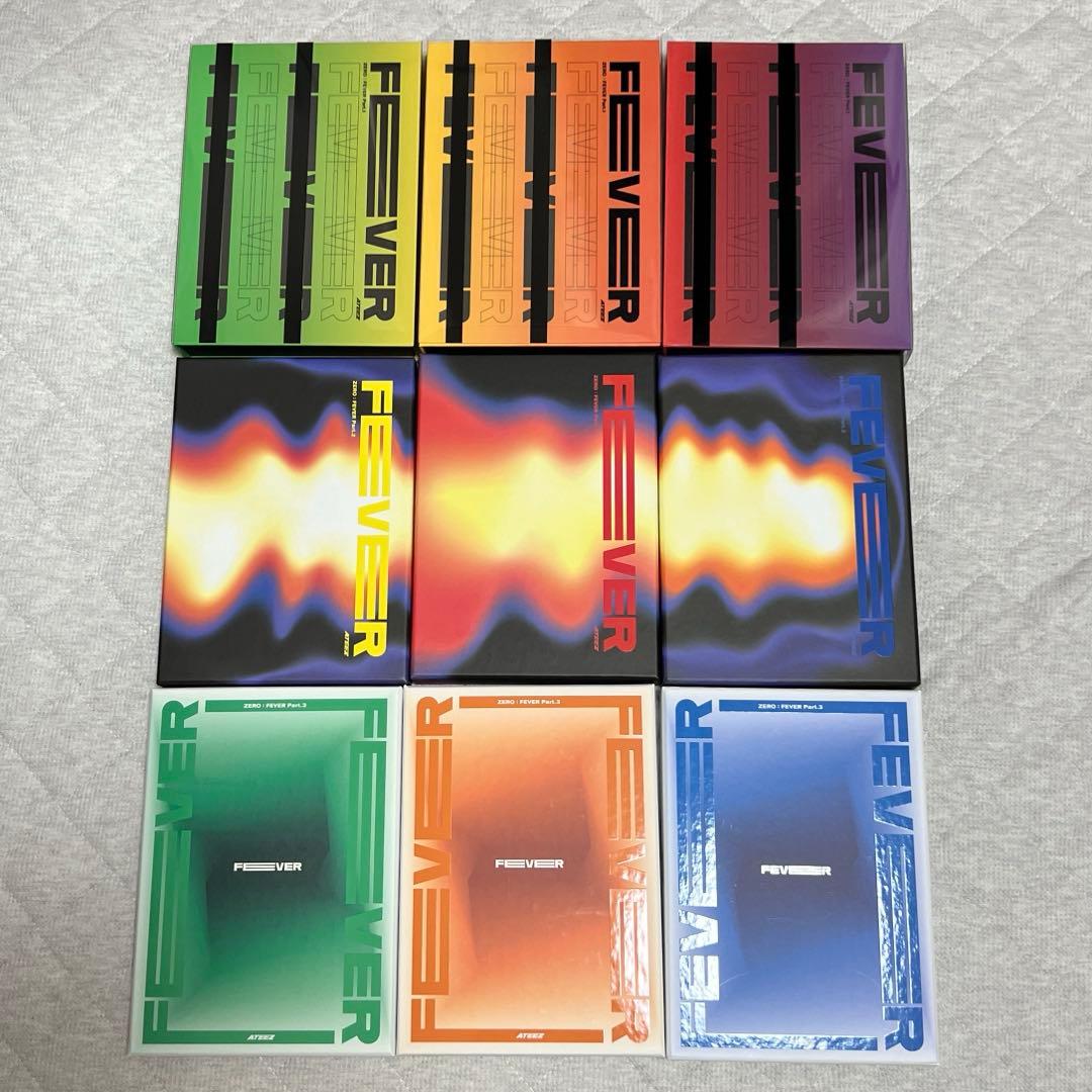 ATEEZ CD アルバム まとめ売