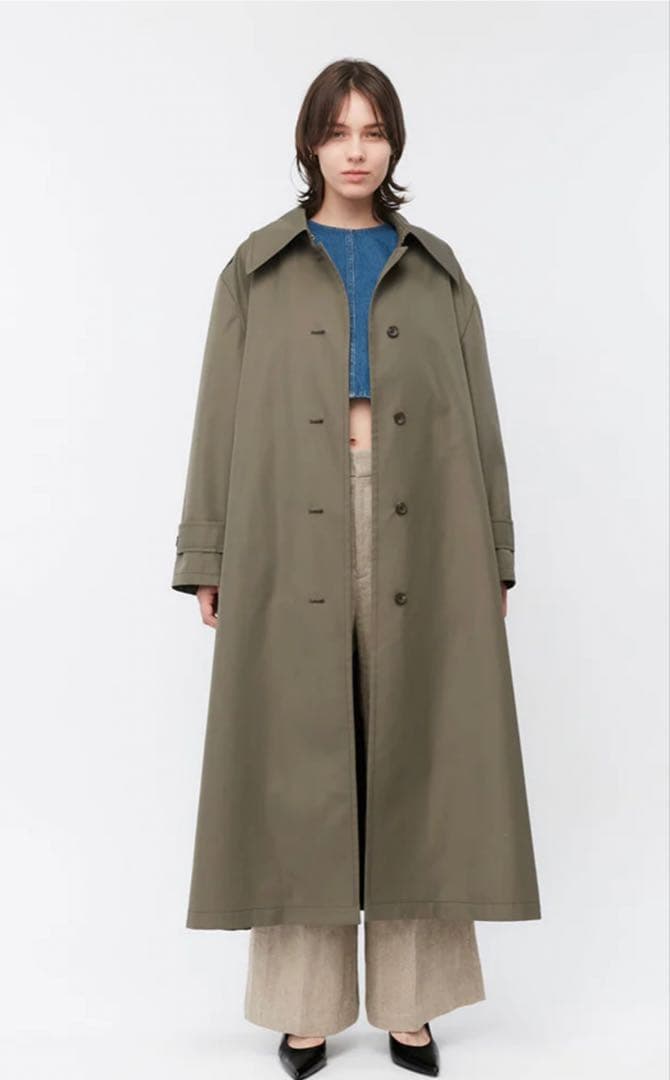 【完売品】Gajess Gran Coat サイズ36 カーキ