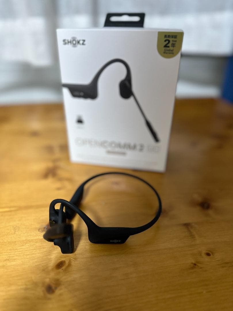 SHOKZ OPENCOMM2 骨伝導ヘッドセット 2025Upgrade