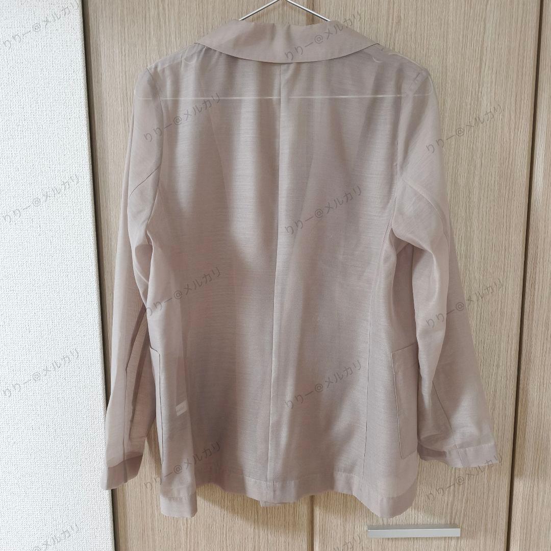 25SS・サイズ38　La TOTALITE　ウォッシャブルシアージャケット