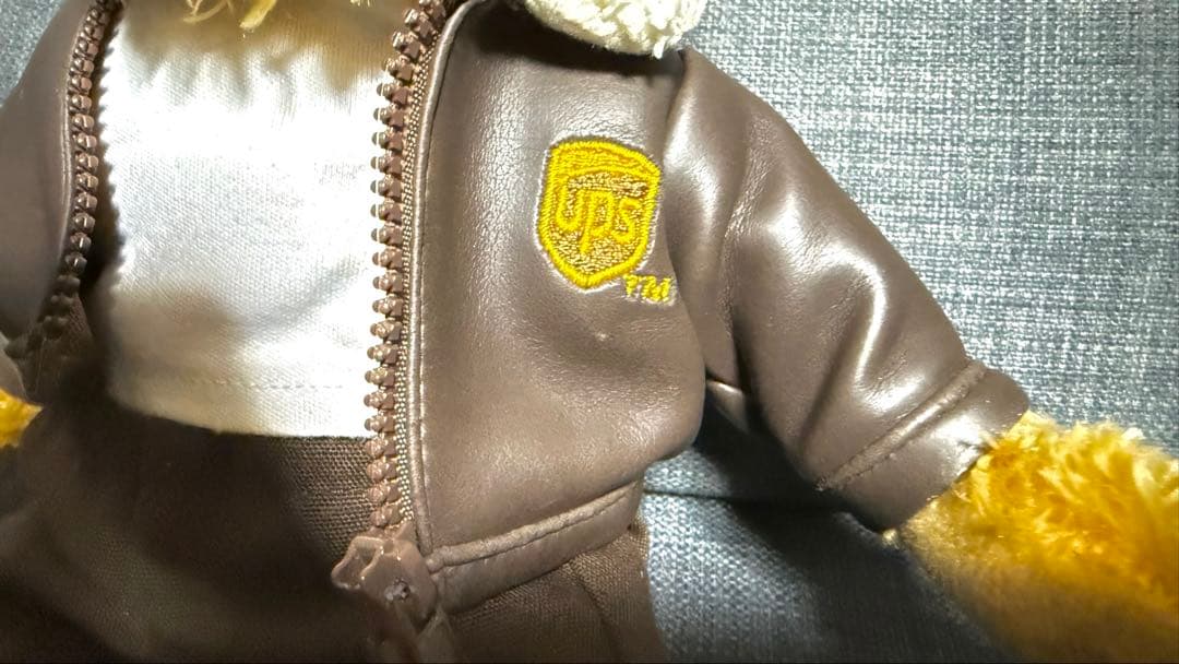 ups テディベア クマ　ぬいぐるみ　着せ替え　美品　非売品　レア