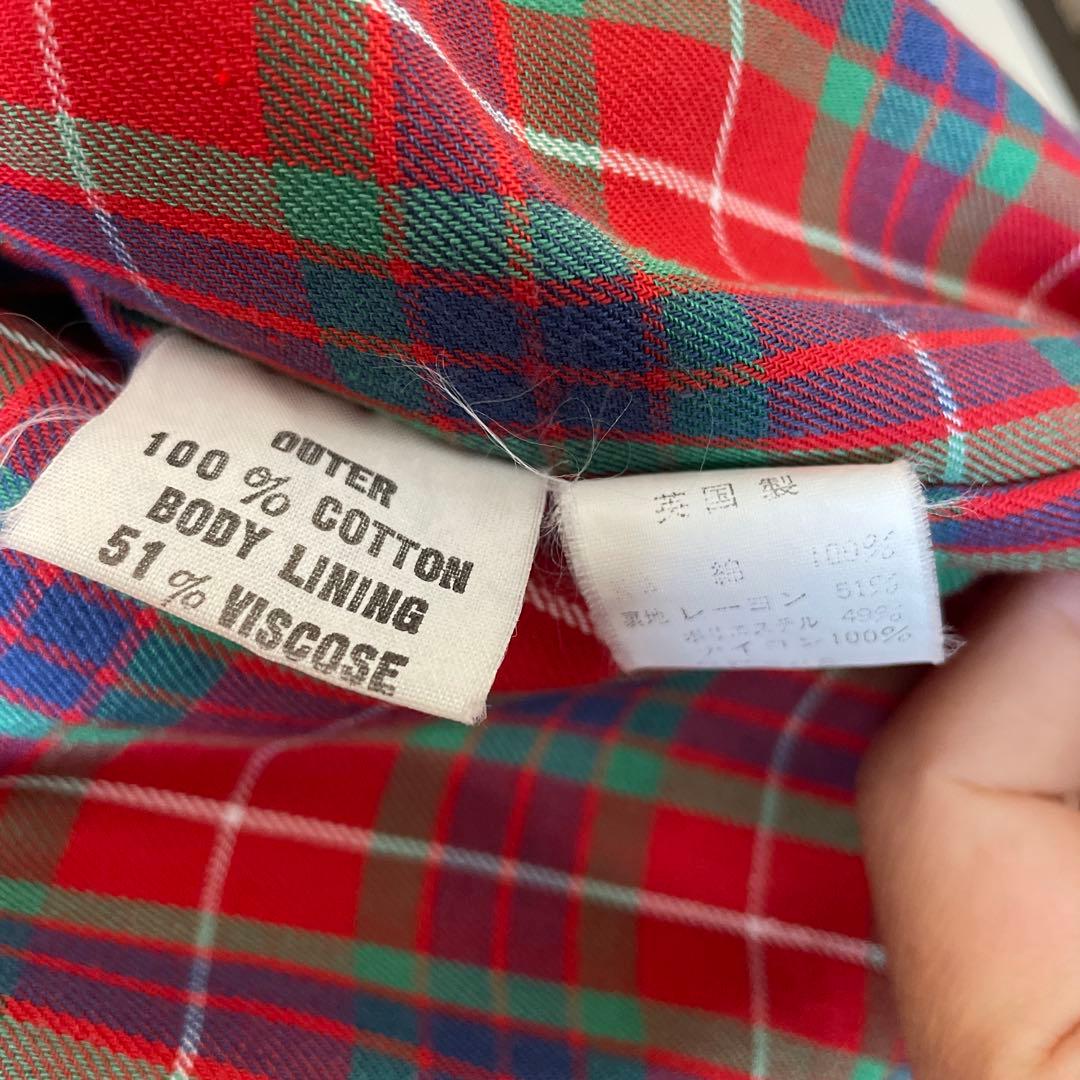 80s 英国製 BARACUTA G9 ハリントンジャケット ネイビー 40