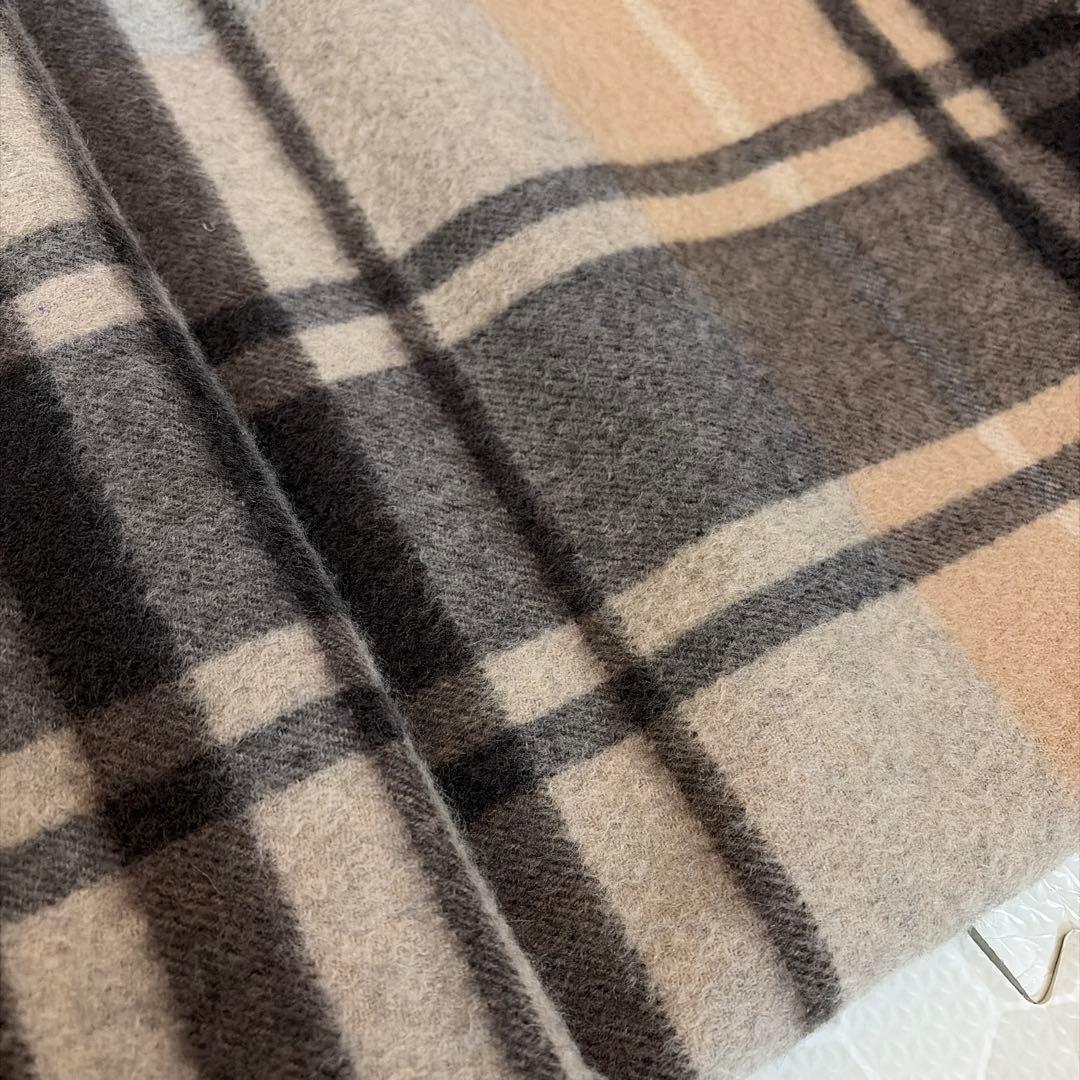buentiempo様 ジャーナルスタンダード　カシミヤチェック柄 ストール