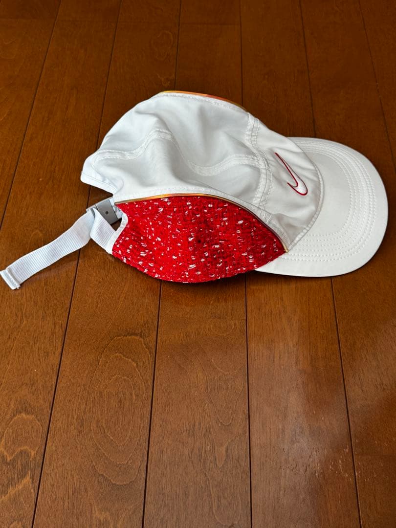 Supreme × NIKE 19SS ランニングキャップ 白