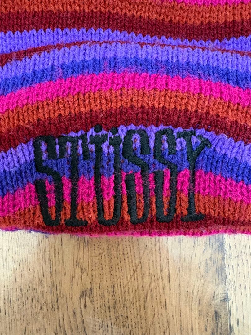 帽子 OLD Stussy (80~90's) Long Beanie Cap