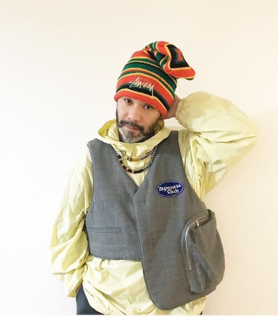 帽子 OLD Stussy (80~90's) Long Beanie Cap