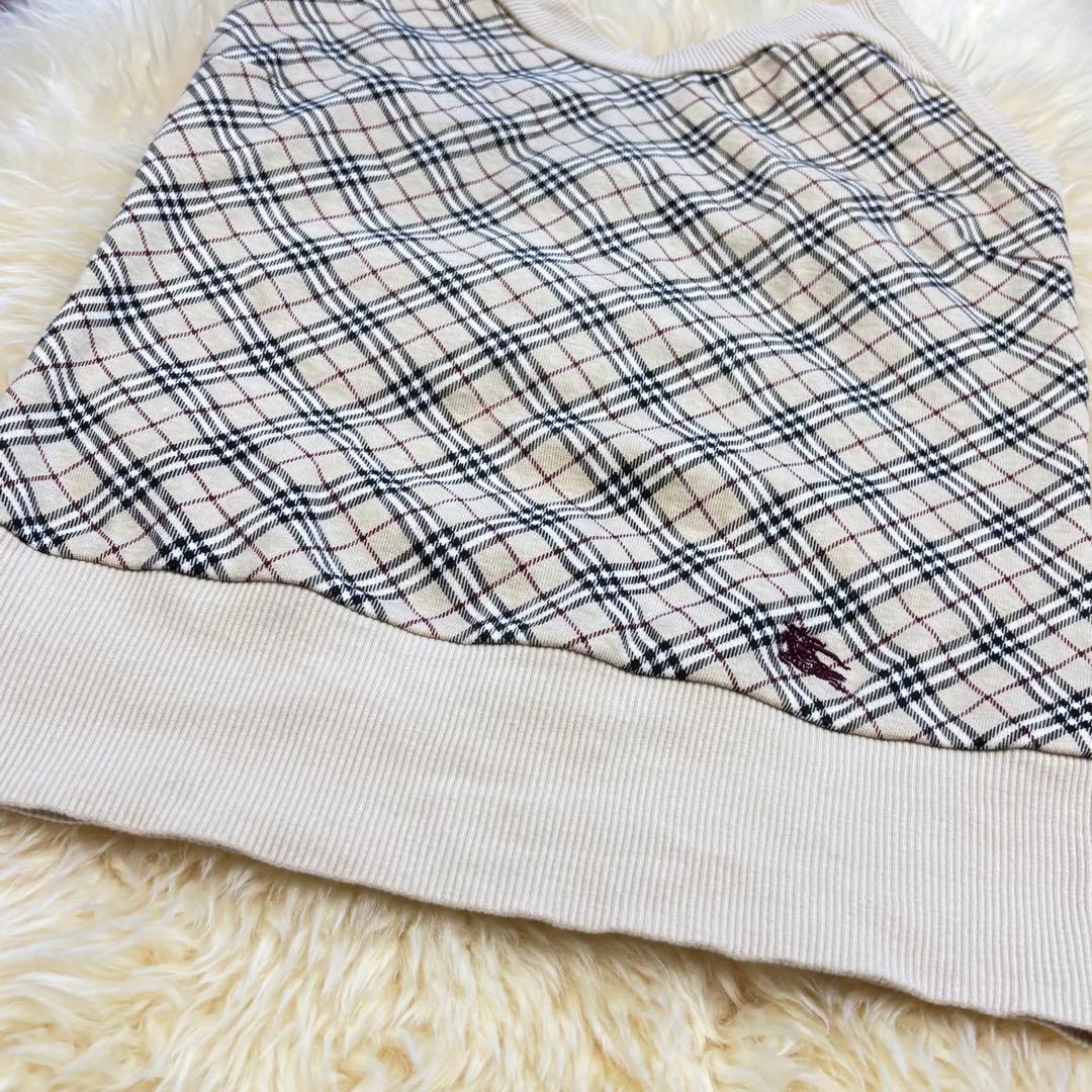 美品✨バーバリーブルーレーベル　ホルターネックタンクトップ　38 ノバチェック