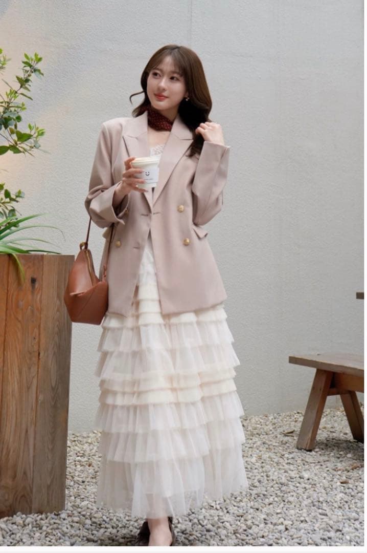 未使用品 LOVED ONE TULLE SKIRT Sサイズ