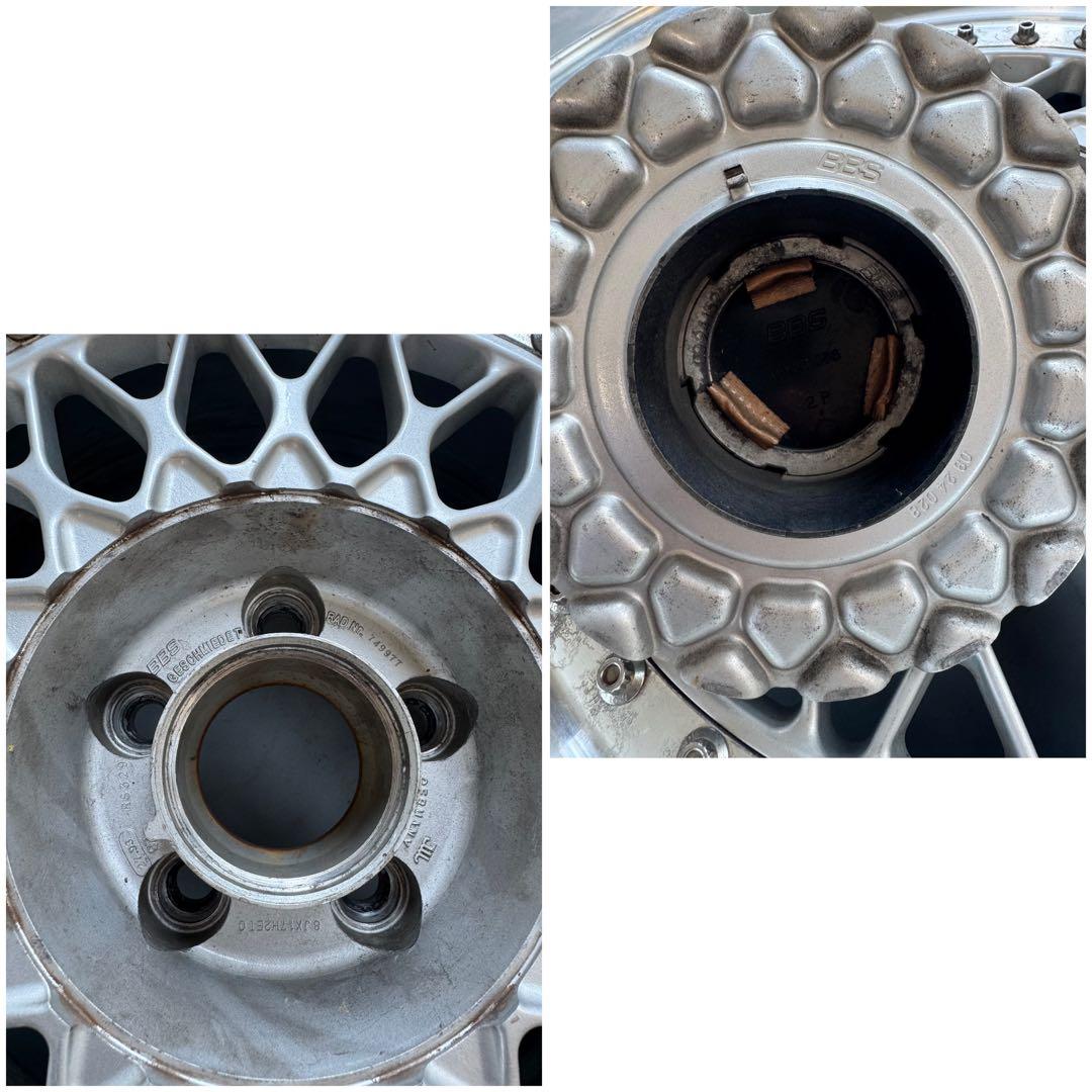BBS RS 正規3ピースホイール 17インチ 深リム 希少セット