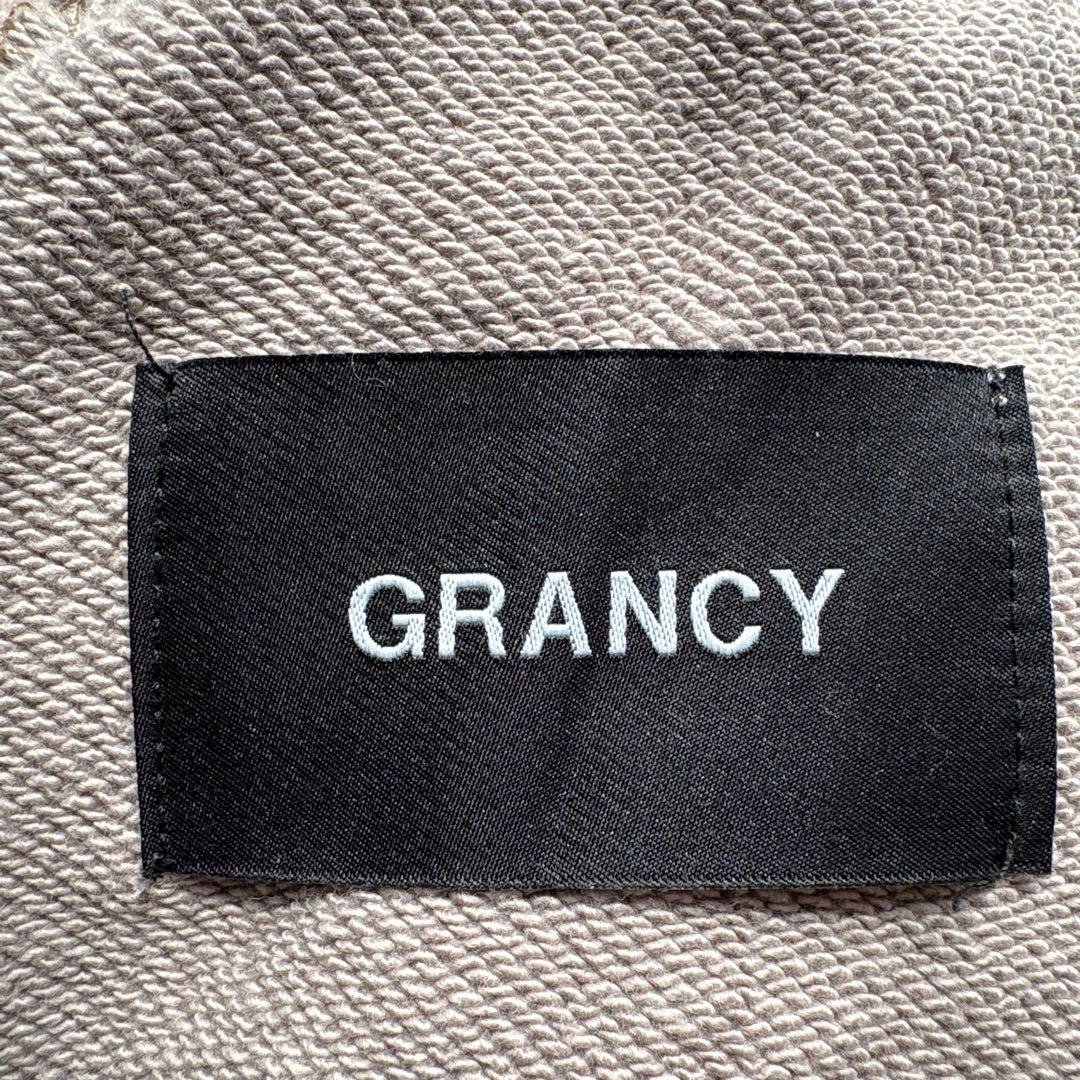 【GRANCY】ジップスウェットパンツ　ストリート　y2k グレー S