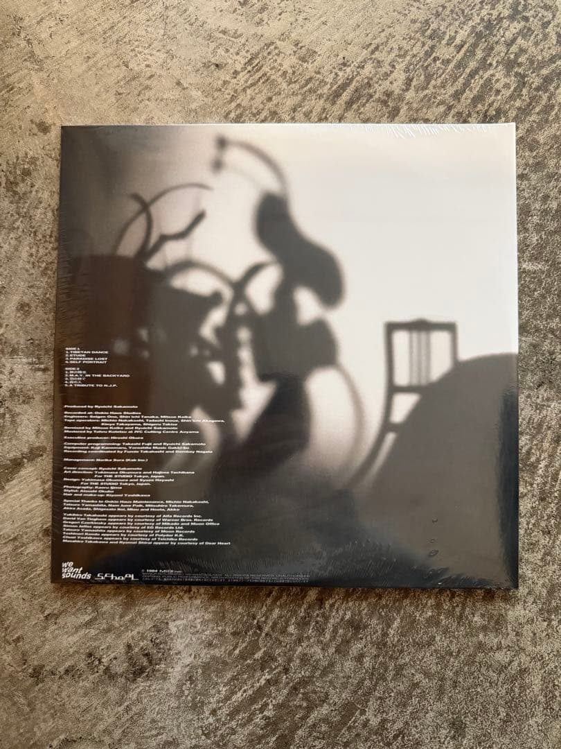 新品限定盤 坂本龍一 \"音楽図鑑\" LP + 12インチシングル
