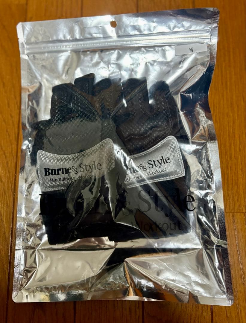 Burnes Style ワークアウトグローブ ＆シューズ　Mサイズ ブラック