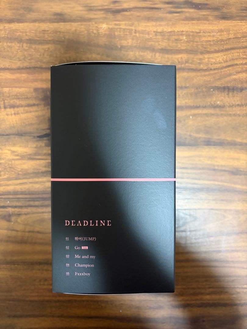BLACKPINK DEADLINE MOODLIGHTver. 特典トレカ付き
