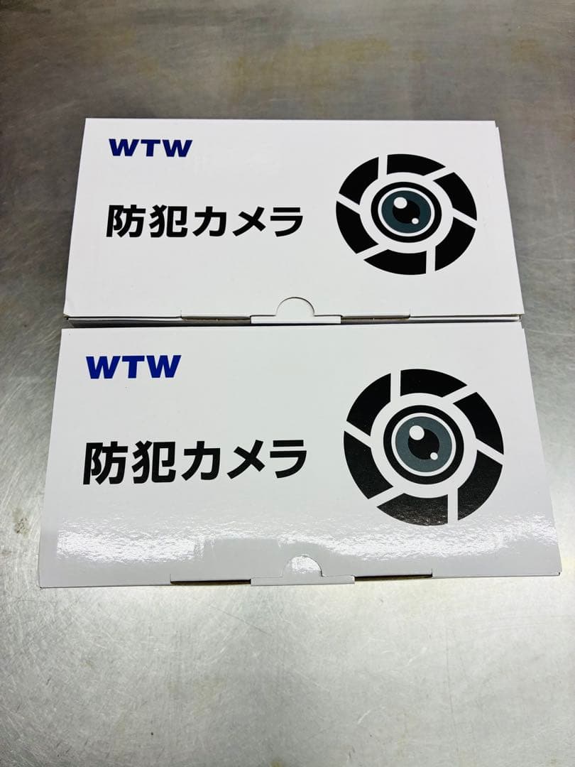 新品　官公庁採用　防犯カメラ　カメラ2台+レコーダーセット　4TB